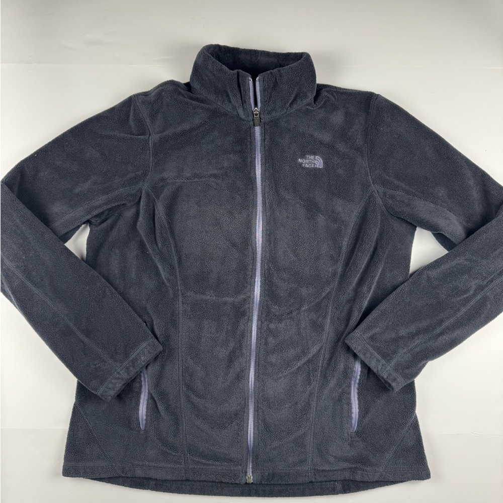 The North Face Women's Black Full-Zip Teddy Fleece Jacket